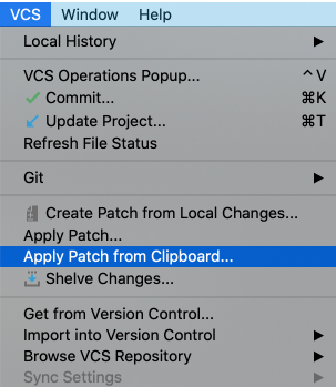 Apply Patch from Clipboard