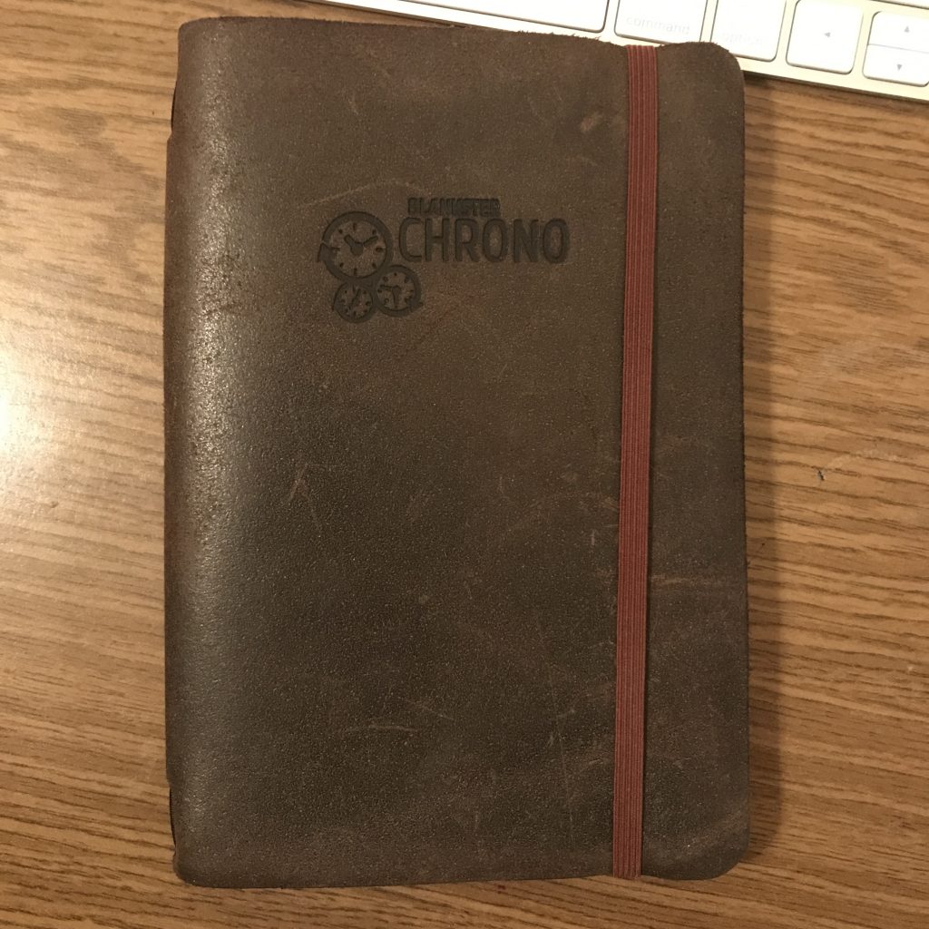 Front of the Chrono Blankster Planner