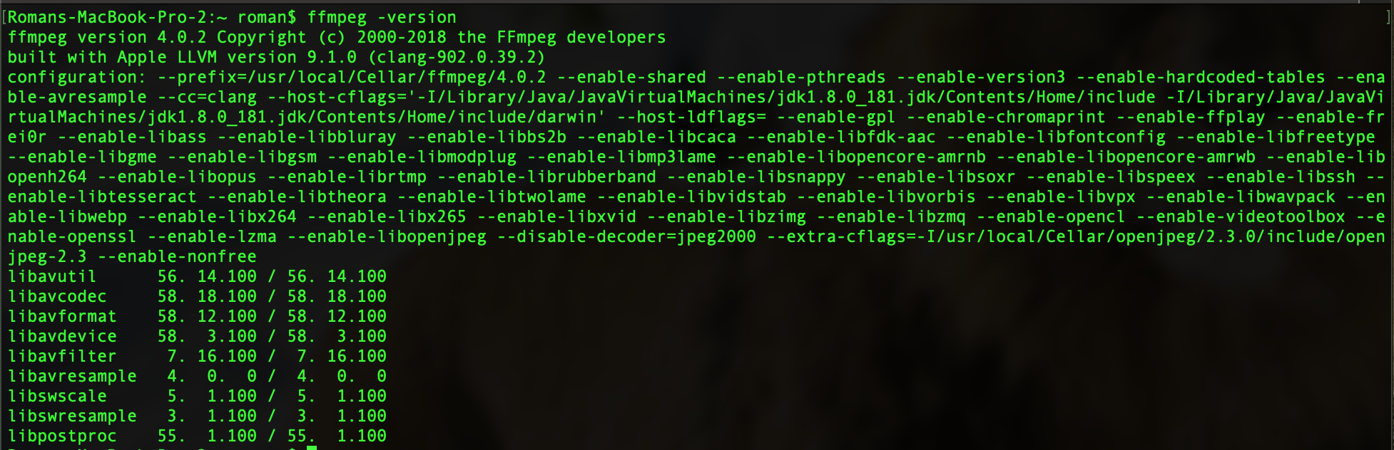 how to update ffmpeg linux