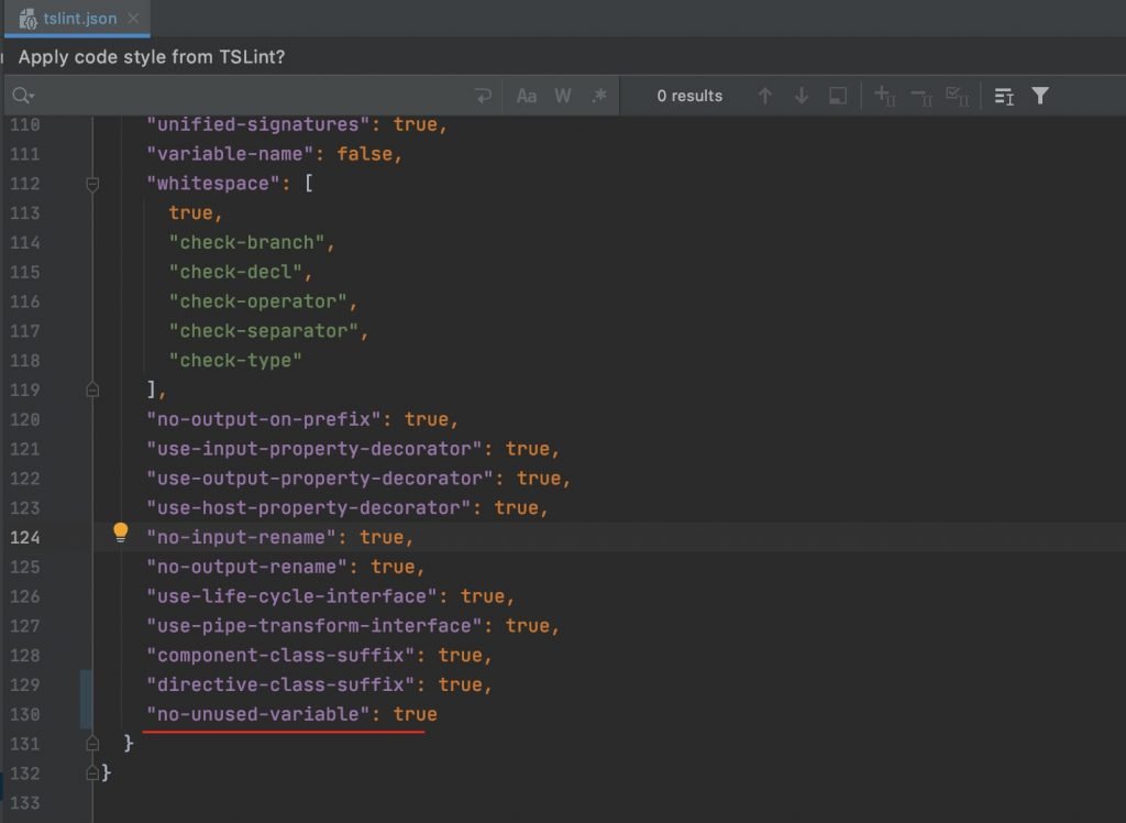 no-unused-variable flag